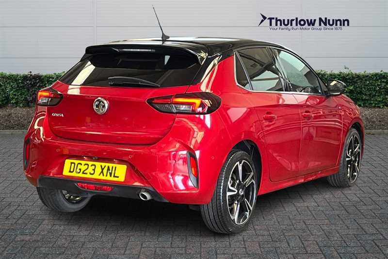 Vauxhall Corsa 1.2 Turbo Ultimate Hatchback Eur DG23XNL Red #3