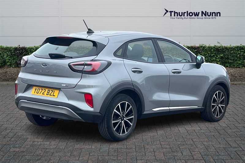 Ford Puma 1.0T Ecoboost Mhev Titanium Suv Hybrid YO72BZL Silver #3
