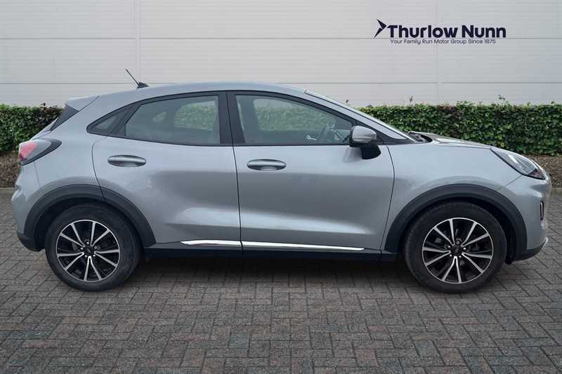 Ford Puma 1.0T Ecoboost Mhev Titanium Suv Hybrid YO72BZL Silver #2