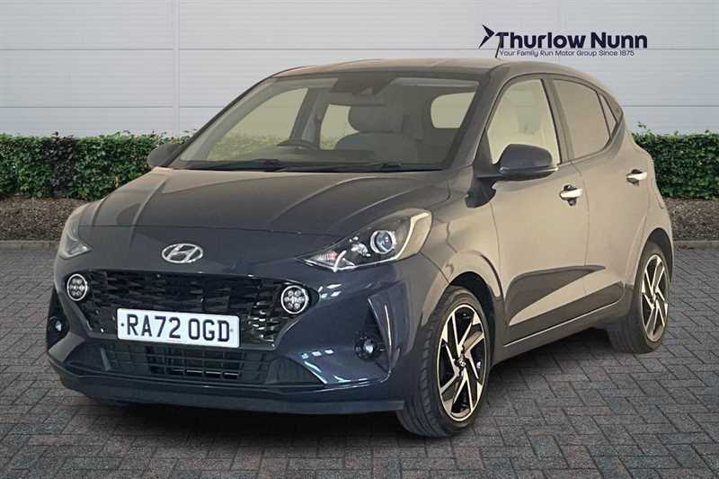 Hyundai I10 1.0 Premium Hatchback Euro 6 Ss RA72OGD Grey #4