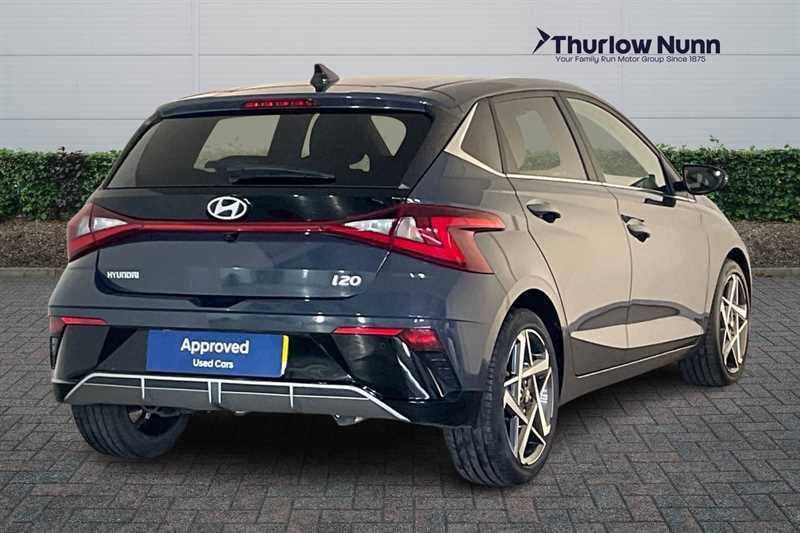 Hyundai I20 1.0 T-gdi Premium Hatchback Dct Euro 6 AP73BYZ Grey #6
