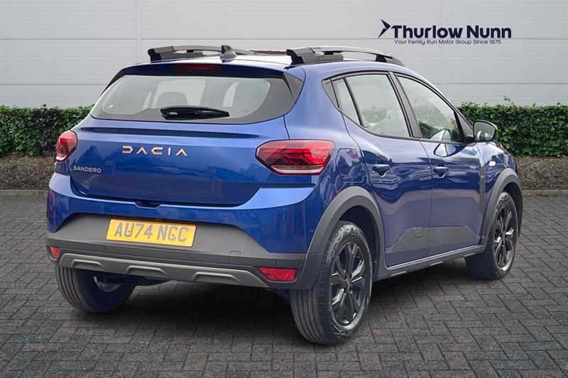Dacia Sandero Stepway 1.0 Tce Extreme Hatchback Euro 6 AU74NCC Blue #3