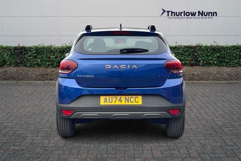 Dacia Sandero Stepway 1.0 Tce Extreme Hatchback Euro 6 AU74NCC Blue #4