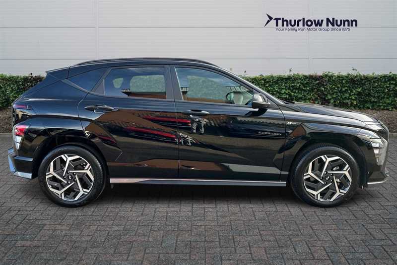 Hyundai Kona 1.6 T-gdi N Line Suv Dct Euro 6 Ss KT75FLN Black #2