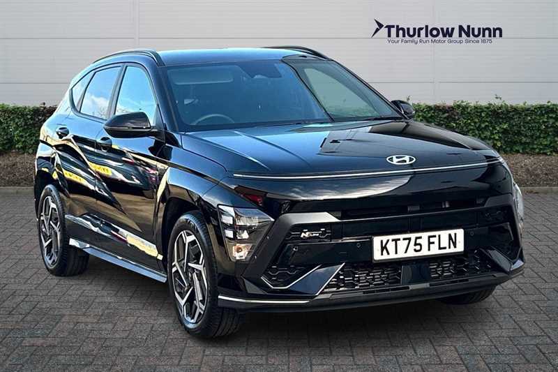 Hyundai Kona 1.6 T-gdi N Line Suv Dct Euro 6 Ss Black