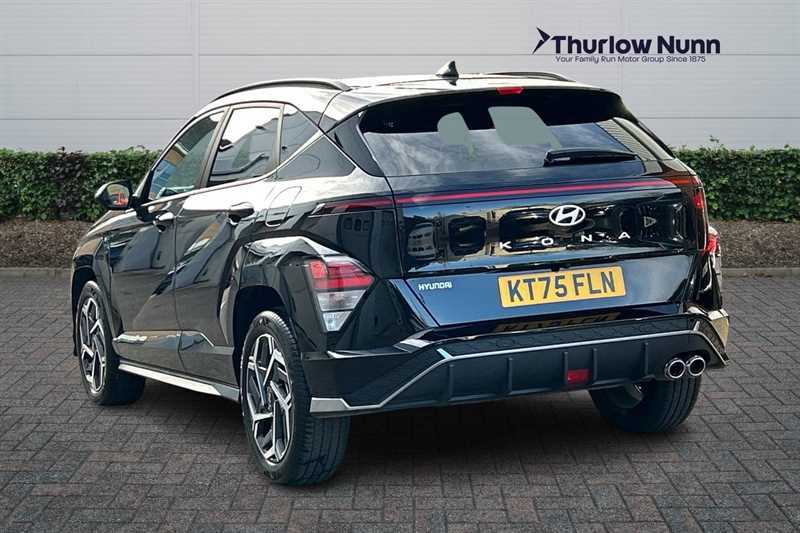 Hyundai Kona 1.6 T-gdi N Line Suv Dct Euro 6 Ss KT75FLN Black #5
