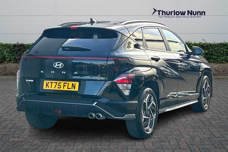 Hyundai Kona 1.6 T-gdi N Line Suv Dct Euro 6 Ss KT75FLN Black #3