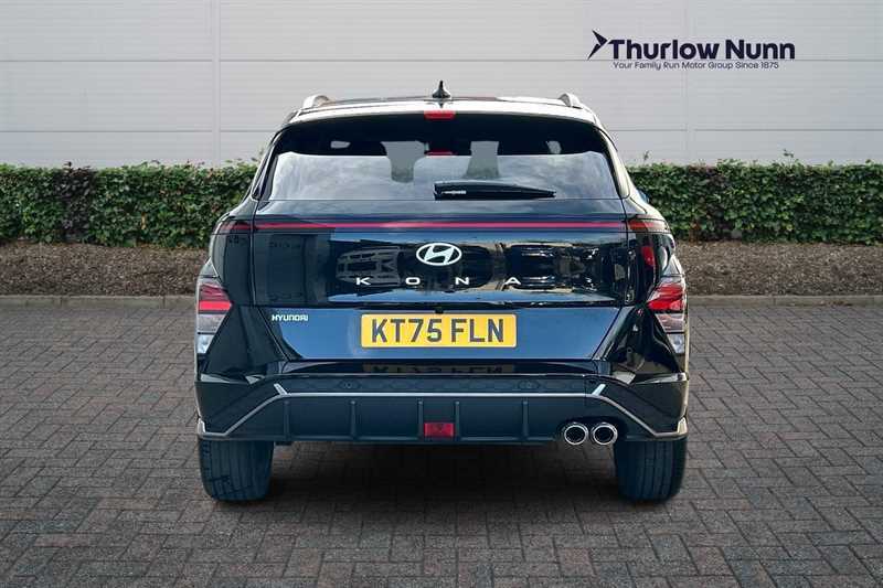 Hyundai Kona 1.6 T-gdi N Line Suv Dct Euro 6 Ss KT75FLN Black #4