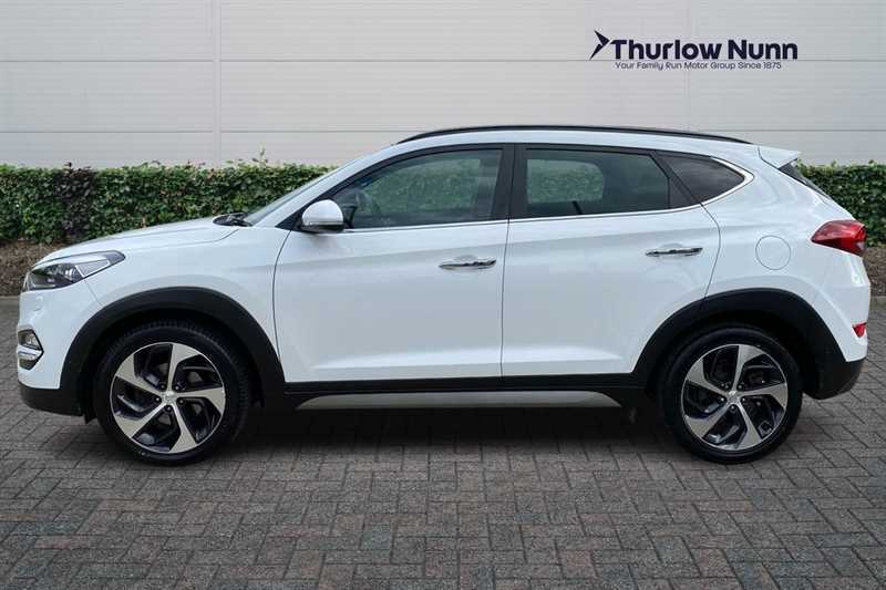 Hyundai Tucson 1.7 Crdi Blue Drive Premium Se Suv Dct KU18OPP White #6