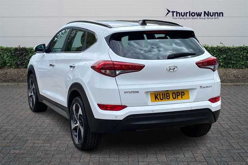 Hyundai Tucson 1.7 Crdi Blue Drive Premium Se Suv Dct KU18OPP White #5