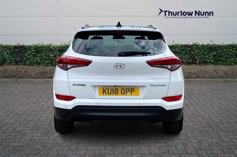 Hyundai Tucson 1.7 Crdi Blue Drive Premium Se Suv Dct KU18OPP White #4