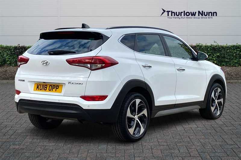 Hyundai Tucson 1.7 Crdi Blue Drive Premium Se Suv Dct KU18OPP White #3