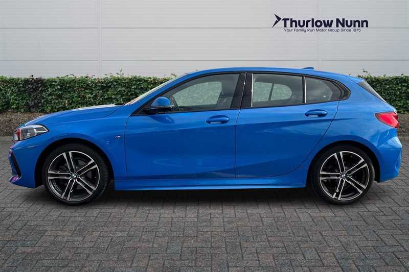 BMW 1 Series 1.5 116D M Sport Hatchback Dct Euro 6 KR21GMU Blue #6