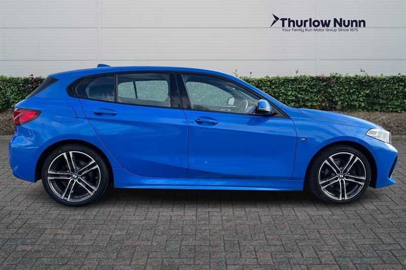 BMW 1 Series 1.5 116D M Sport Hatchback Dct Euro 6 KR21GMU Blue #2