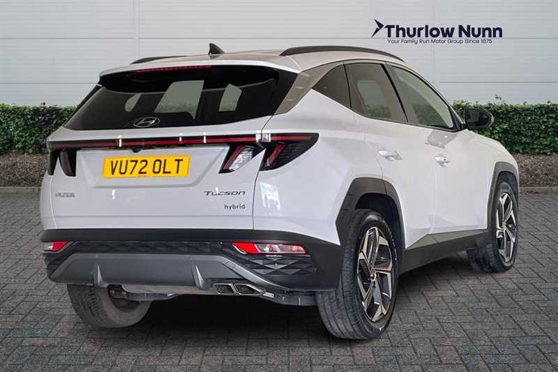 Hyundai Tucson 1.6 H T-gdi Premium Suv Hybrid Eur VU72OLT White #4