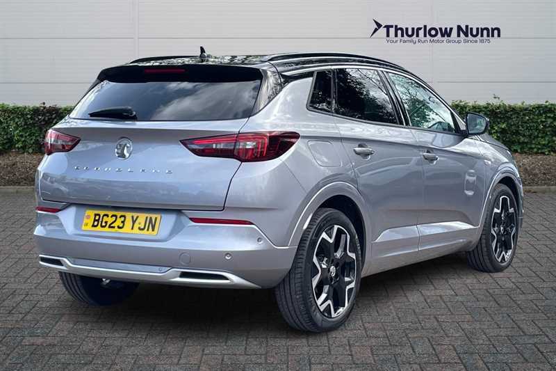 Vauxhall Grandland 1.2 Turbo Elite Suv Euro 6 Ss BG23YJN Grey #3