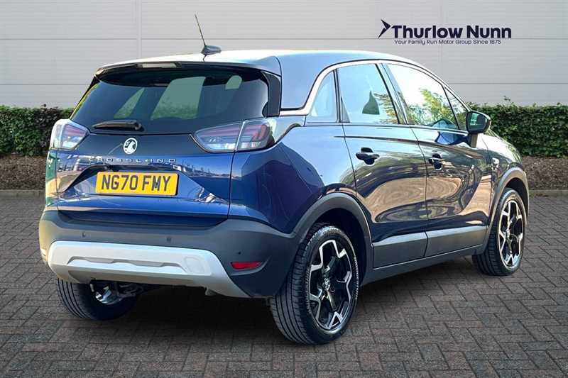 Vauxhall Crossland 1.2 Turbo Elite Nav Suv Euro 6 NG70FMY Blue #3