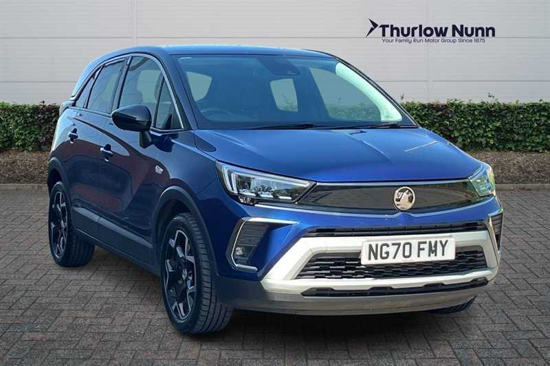 Vauxhall Crossland 1.2 Turbo Elite Nav Suv Euro 6 Blue