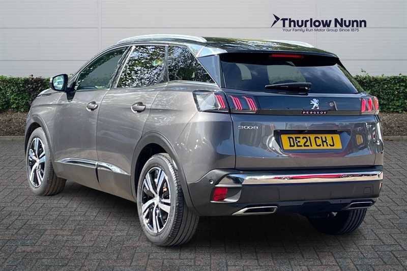 Peugeot 3008 1.2 Puretech Gt Suv Euro 6 Ss Grey #5