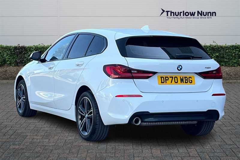BMW 1 Series 1.5 118I Sport Hatchback Dct Euro 6 S DP70WBG White #5
