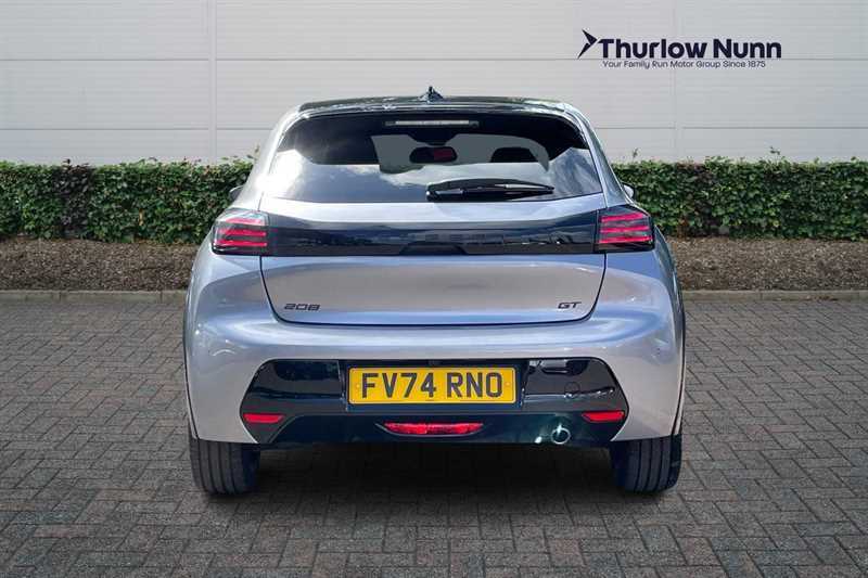 Peugeot 208 1.2 Puretech Gt Hatchback Euro 6 FV74RNO Grey #4