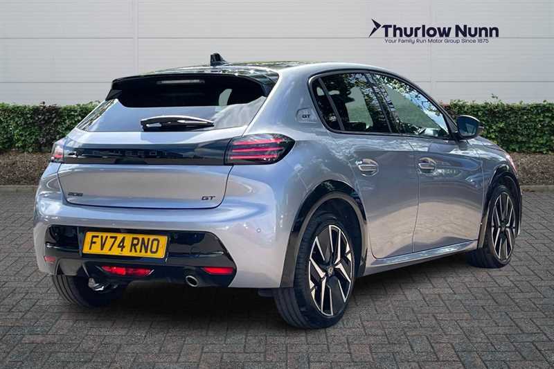 Peugeot 208 1.2 Puretech Gt Hatchback Euro 6 FV74RNO Grey #3