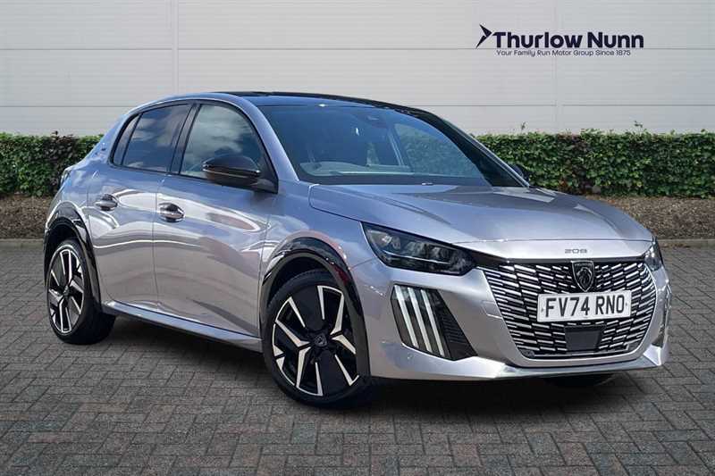 Peugeot 208 1.2 Puretech Gt Hatchback Euro 6 Grey