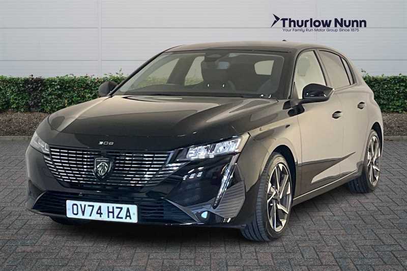 Peugeot 308 1.2 Puretech Allure Hatchback Eat Euro OV74HZA Black #6