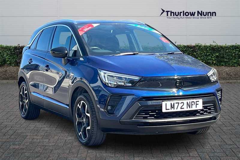 Vauxhall Crossland 1.2 Turbo Ultimate Suv Euro 6 Ss Blue