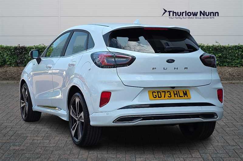 Ford Puma 1.0T Ecoboost Mhev St-line Vignale Suv GD73HLM White #5