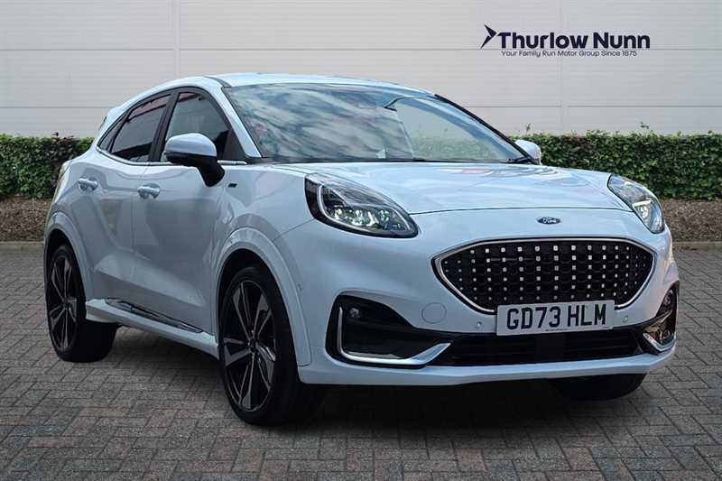 Ford Puma 1.0T Ecoboost Mhev St-line Vignale Suv White
