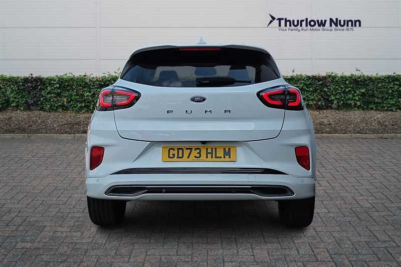 Ford Puma 1.0T Ecoboost Mhev St-line Vignale Suv GD73HLM White #4