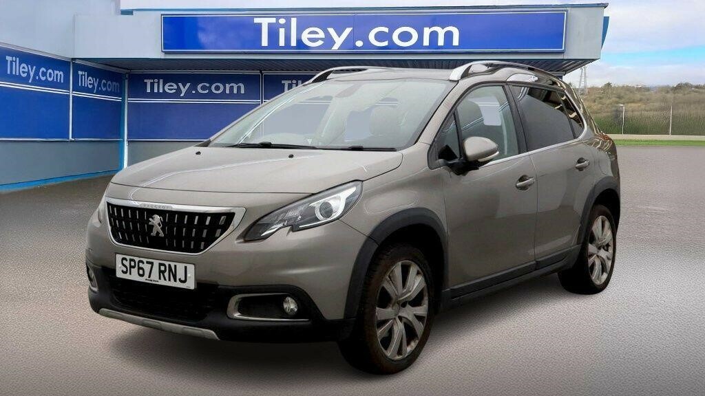 Peugeot 2008 1.2 Puretech Allure Euro 6 Ss SP67RNJ Grey #2