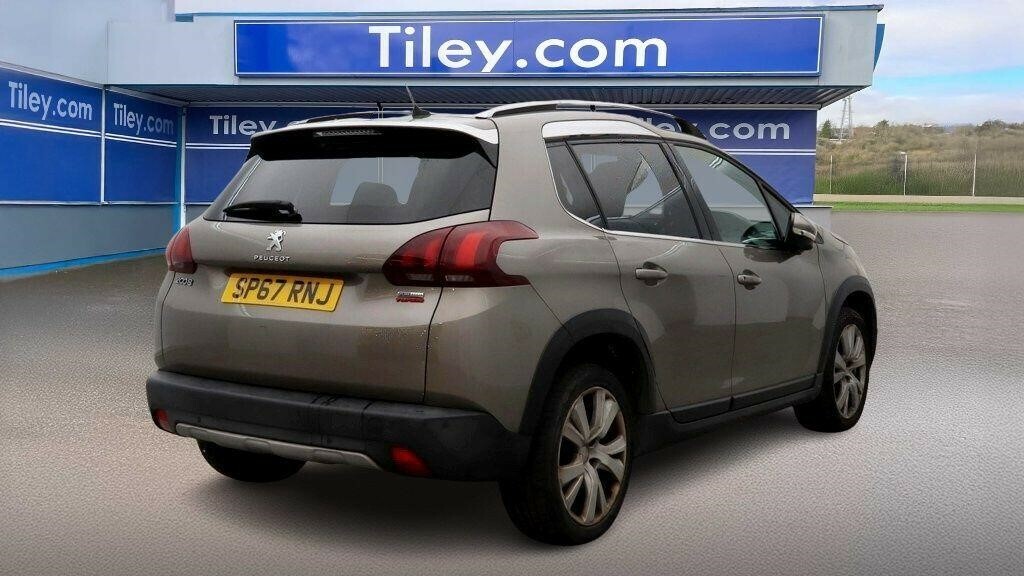 Peugeot 2008 1.2 Puretech Allure Euro 6 Ss SP67RNJ Grey #6