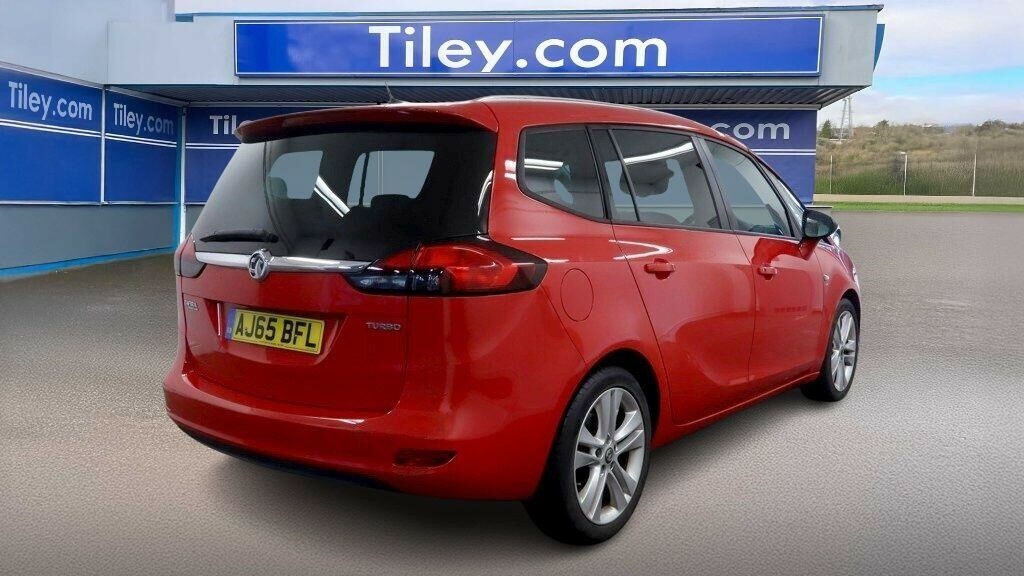 Vauxhall Zafira Tourer 1.4I Turbo Sri Euro 6 AJ65BFL Red #6