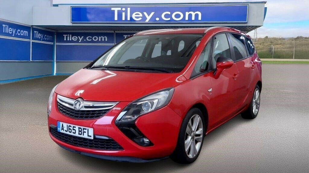 Vauxhall Zafira Tourer 1.4I Turbo Sri Euro 6 AJ65BFL Red #2