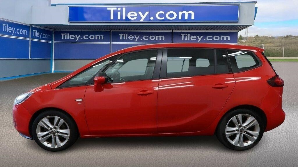Vauxhall Zafira Tourer 1.4I Turbo Sri Euro 6 AJ65BFL Red #3