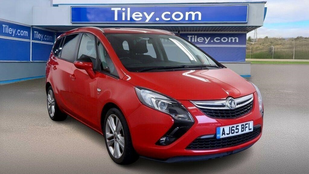 Vauxhall Zafira Tourer 1.4I Turbo Sri Euro 6 Red