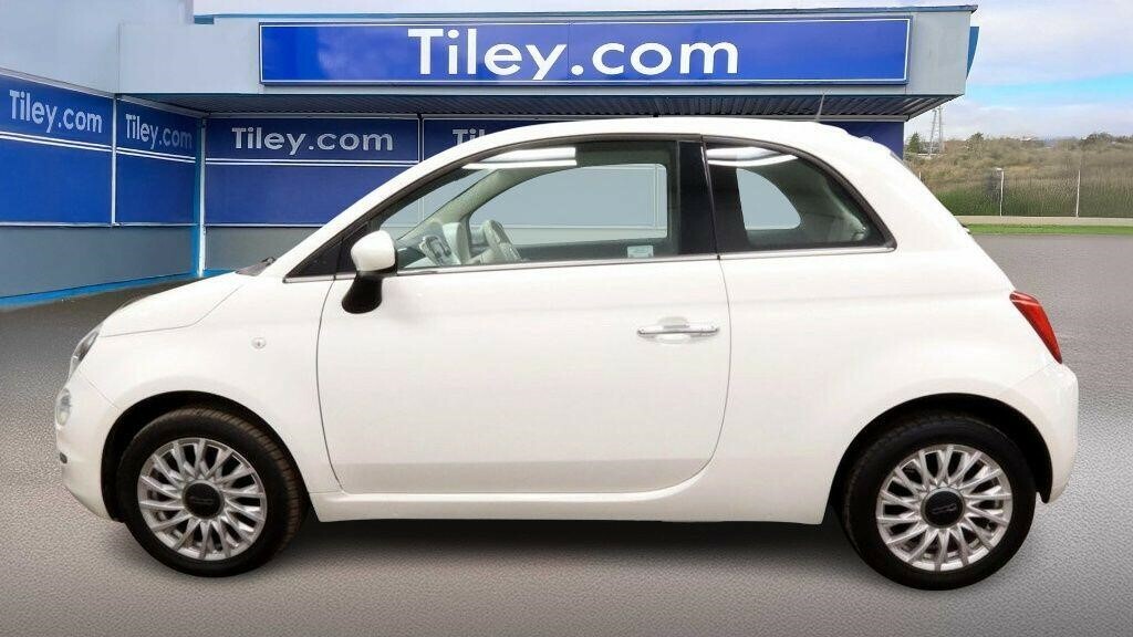 Fiat 500 1.2 Lounge Euro 6 Ss ST65DKL White #3