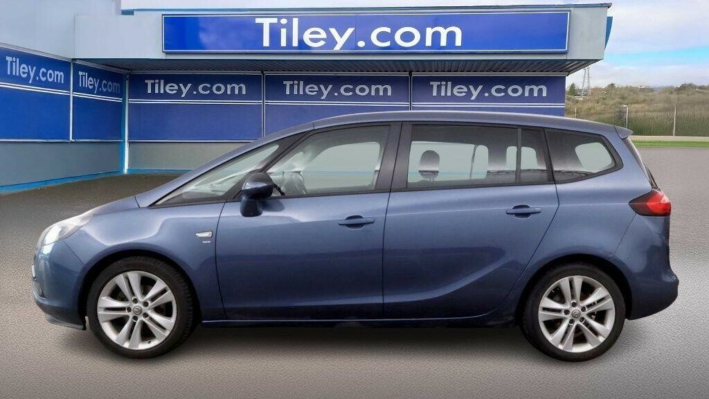 Vauxhall Zafira Tourer 1.4T 16V Sri Euro 5 Blue #3