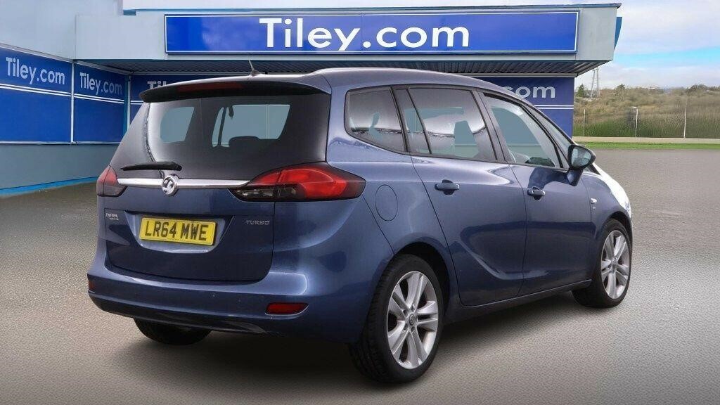 Vauxhall Zafira Tourer 1.4T 16V Sri Euro 5 Blue #6