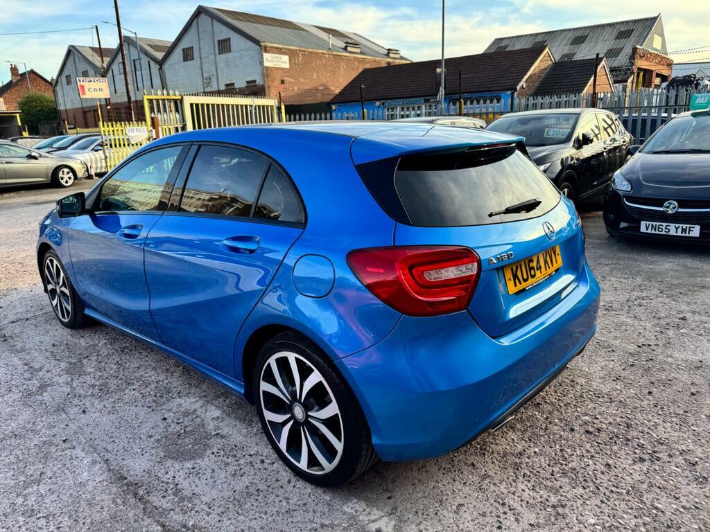 Mercedes-Benz A Class 1.5 A180 Cdi Sport 7G-dct Euro 5 S S KU64KVY Blue #4