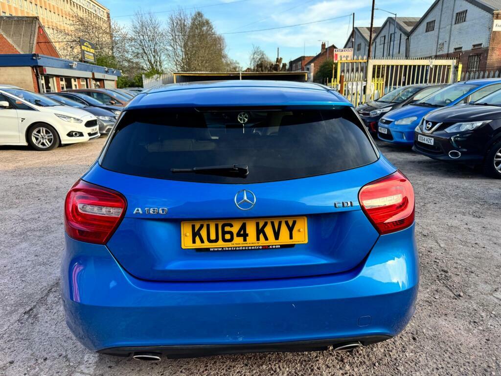 Mercedes-Benz A Class 1.5 A180 Cdi Sport 7G-dct Euro 5 S S KU64KVY Blue #5