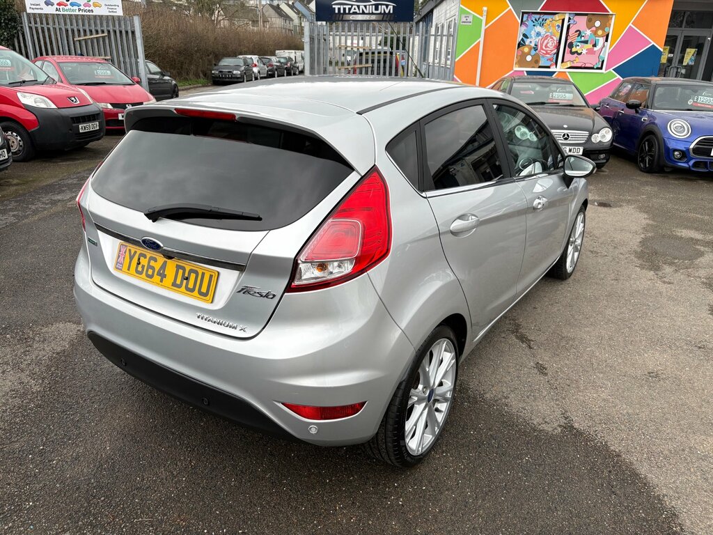 Ford Fiesta 1.0T Ecoboost Titanium X Hatchback Manu YG64DOU Silver #5