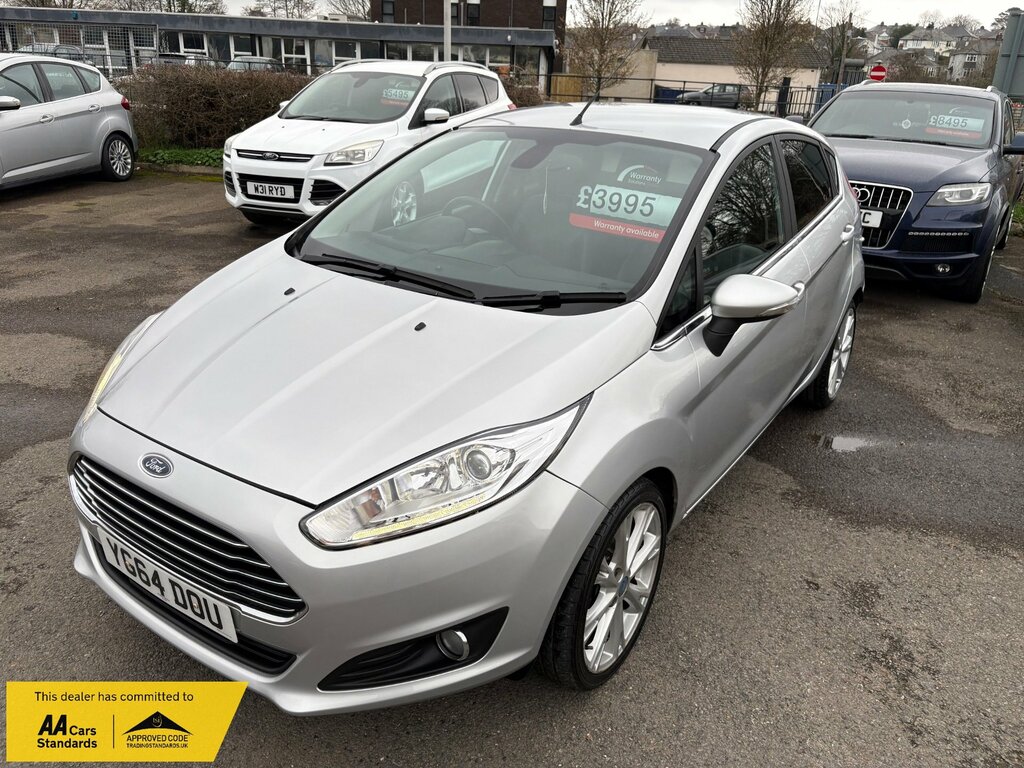 Ford Fiesta 1.0T Ecoboost Titanium X Hatchback Manu Silver