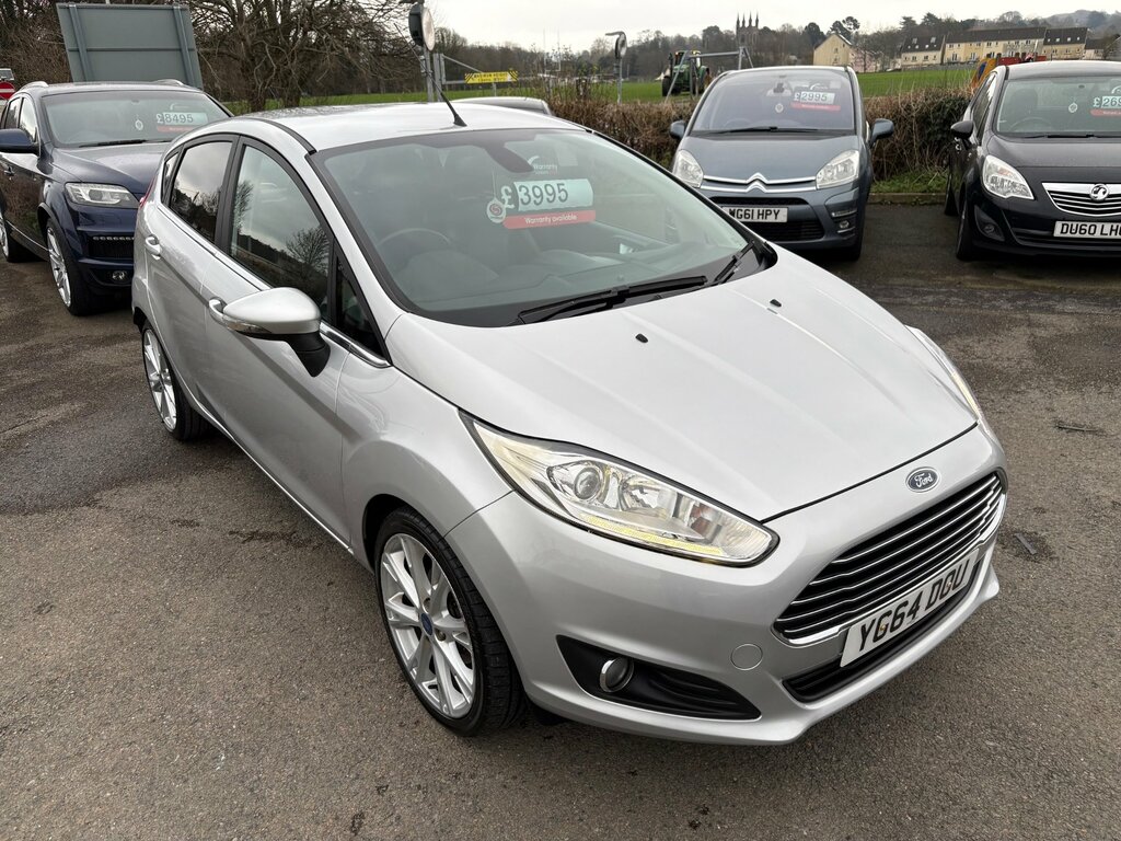 Ford Fiesta 1.0T Ecoboost Titanium X Hatchback Manu YG64DOU Silver #4