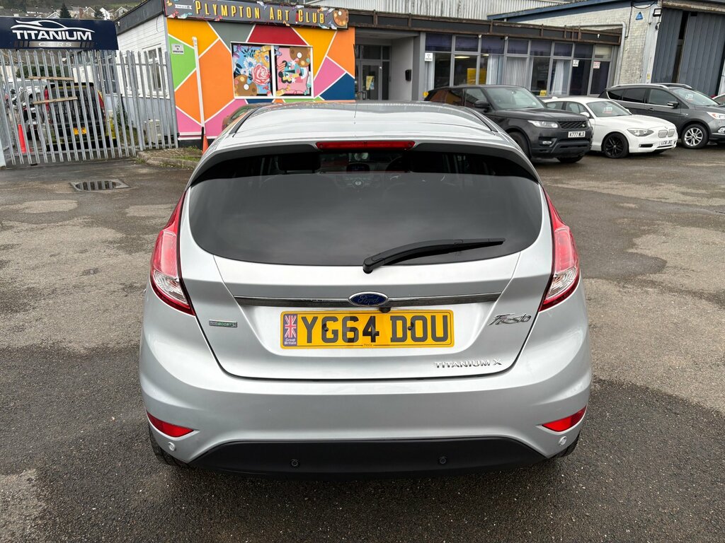 Ford Fiesta 1.0T Ecoboost Titanium X Hatchback Manu YG64DOU Silver #6