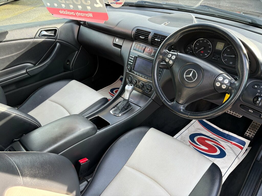 Mercedes-Benz C Class 1.8 C180 Kompressor Evolution S Coupe A Black #3