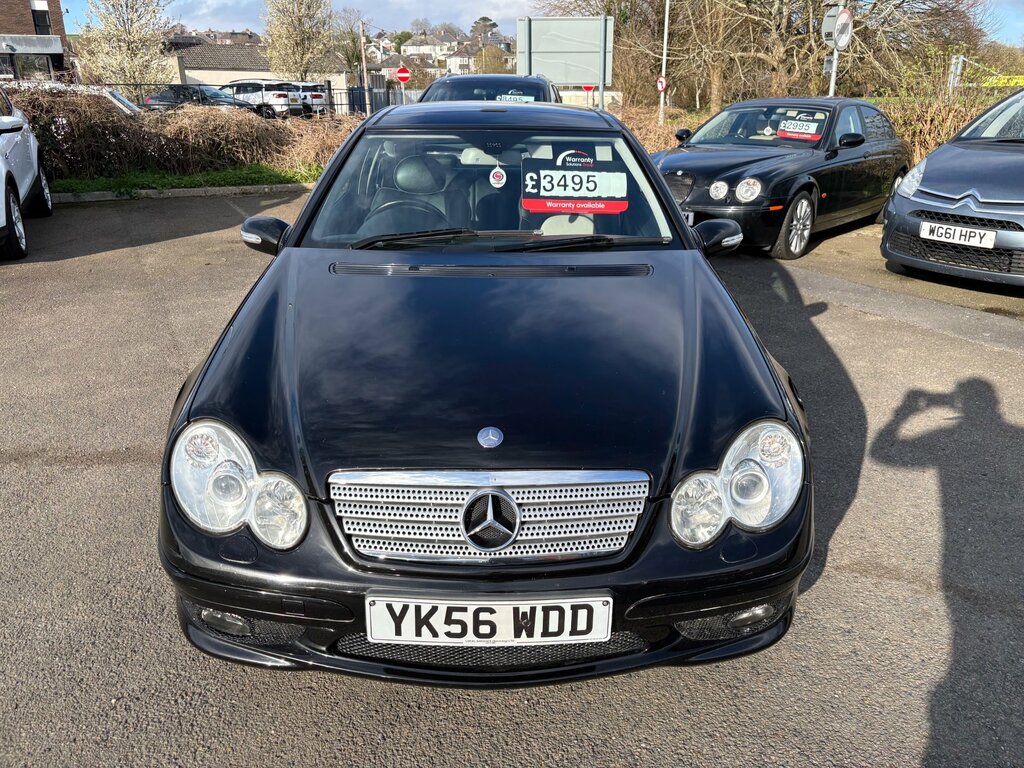 Mercedes-Benz C Class 1.8 C180 Kompressor Evolution S Coupe A Black #2