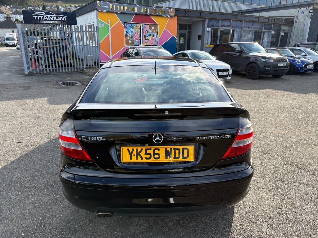 Mercedes-Benz C Class 1.8 C180 Kompressor Evolution S Coupe A Black #6